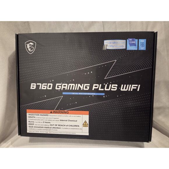 B760 Gaming Plus Wifi Intel Motherboard - Picture 1 of 3